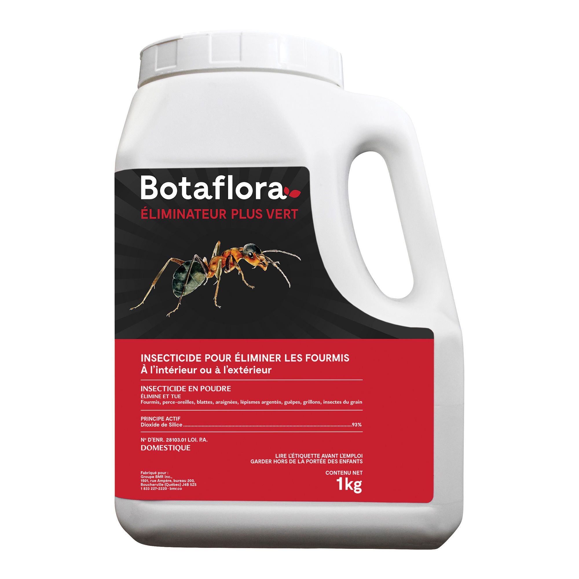 Insecticide En Poudre Pour Fourmis 1 Kg De BOTAFLORA BMR