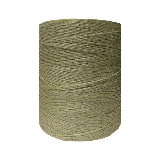 Sisal twine for round bale - Yellow - Low oil - 38 lb - 2/Pkg - 16 000 ...