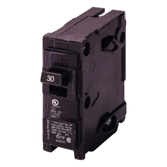 Single Pole Breaker - 20 A From Siemens 