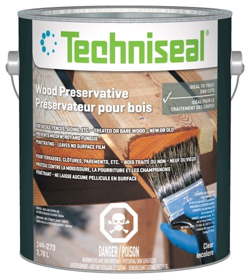 Wood Preservative - 19 m² - 3.78 l from TECHNISEAL | BMR