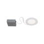 DISK TONE Integrated LED Recessed Light Fixture - Matte White - 4/Pkg