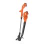 20V MAX Lithium 10" String Trimmer/Edger, Hard Surface Sweeper and 2 Battery Combo Kit