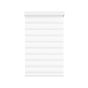 Cordless Zebra Roller Shade - White - 44" x 72"