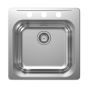 Single Kitchen Sink - Stainless Steel - 20" x 20 1/2"