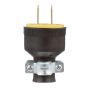 Armoured Plug - Yellow - 15 A