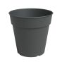 Plastic Outdoor Pot - Madagascar - Anthracite - 8.2"