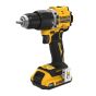 Kit Hammer drill - 1/2" - 20V - 4 pcs