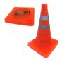 Collapsible Traffic Cone - Orange - 15"