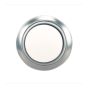 Wired LED Push Button - Silver