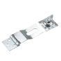 Swivel staple safety hasp