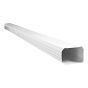 Hi-Bak Rectangular Downpipe - Galvanized Steel