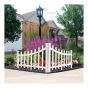 Fence Decor - White - 2/Pcs - 47" x 37.75"