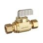 Straight ball valve