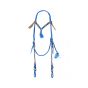 Braided nylon bridle Vaquero