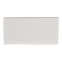 Tuile de céramique murale, blanc, lustré, 3" x 6", 16,47 pi², 136/pqt