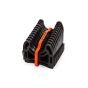 RV sidewinder sewer hose support