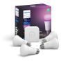 LED Bulbs Starter Kit - Hue - A19 - White and Colour - 9.5 W