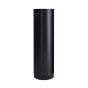 Black Matt Stove Pipe - 24 Ga - 7" x 24"