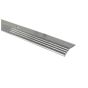 Moulding Carpet - Aluminum - Silver - 1" x 3/16" x 3'