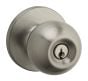 Knob - Regina - Outdoor - Entry - Satin Nickel