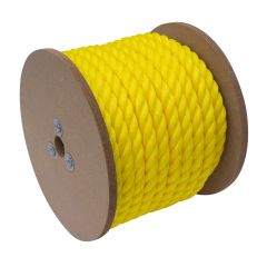 Twisted Polypropylene Rope - Tan - 1/4 x 100