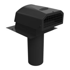 VMAX-AF Wall Exhaust Vent - 4" - Black From VENTILATION MAXIMUM | BMR