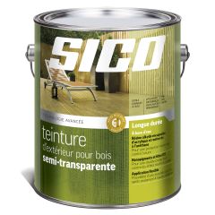 Semi-transparent stain, Tintable base, advanced technology