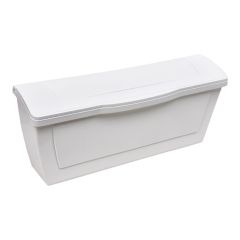 Horizontal mailbox - White