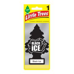 Désodorisant pour voiture LITTLE TREE, black, glace noire