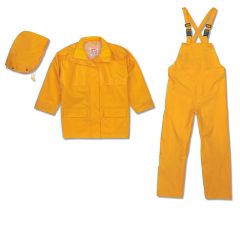 Rip Stop Rain Suit - Yellow - Size Small