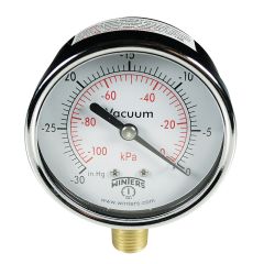 Vacuomètre à pression allant de -30 à 0 Hg