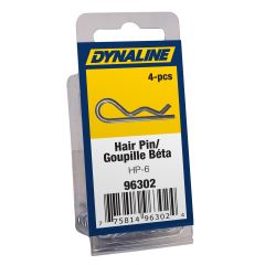 Hair Pin Clips - Internal - HP-6 - 4/Pkg/Pkg - 3/16" x 3 1/4"