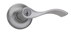Belmont lever - Brushed chrome - Entry