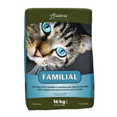 Nourriture pour chat familial, 16 kg