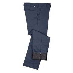 Pantalon doublé piqué, marine, grandeur 32/33