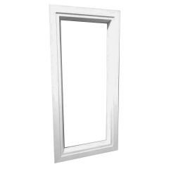 Fenêtre de cabanon, blanc, 17" x 35" x 2.5"