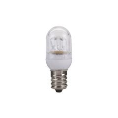 Nightlight LED Bulb - C7 - Cool White - Clear - 1 W - 2/Pack