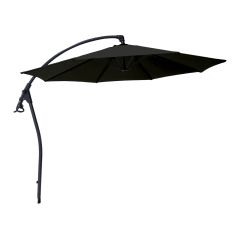 Parasol télescopique, 10', noir
