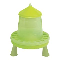 Poultry Plastic Feeder with Feet  - 4 kg (8.8 lb ) - Green