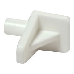 Plastic Shelf Pin - White - 5 mm x 15 mm x 10 mm - 8/Pkg