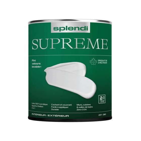 Peinture SPLENDI Supreme, Velours, Base 2, 946 ml