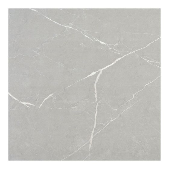 Tuile de porcelaine, plancher et mur, Meraki, gris, 24" x 24"