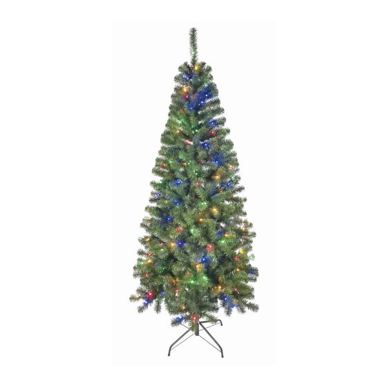 Pre-Lit Dual Lights Christmas Tree - 7,5'