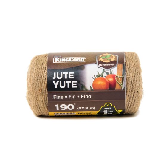 Jute Twine - Natural - Fine x 190'