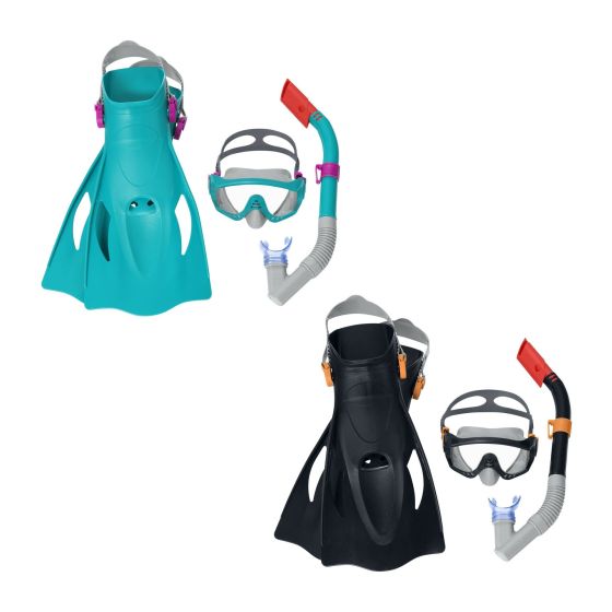 Spark Wave Snorkel Set - 4 Pcs