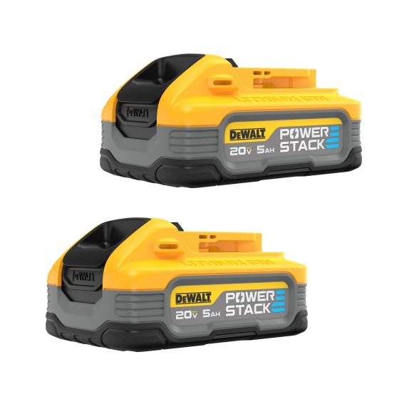 Batterie, 20V MAX POWERSTACK, 5 Ah, 2/pqt