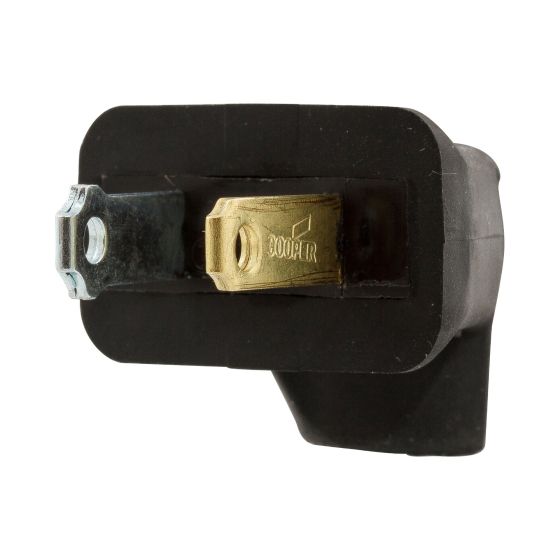 Plug Angle Rubber - Rubber - NEMA 1- 15P - 15 A/125 V