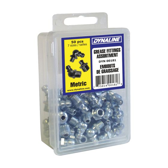 Sae Grease Fitting Assortment Metric 50 G From Dynaline Bmr 