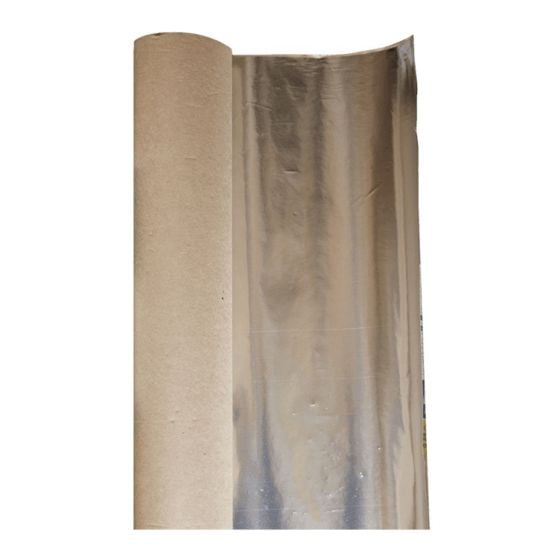 Aluminum vapor barrier