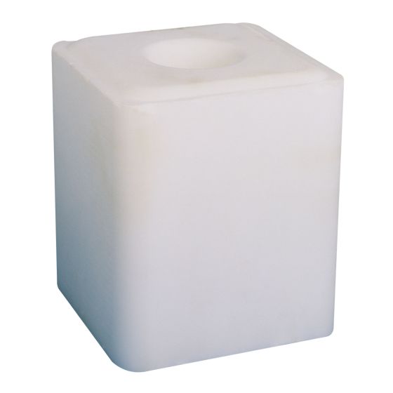 Agricultural salt block